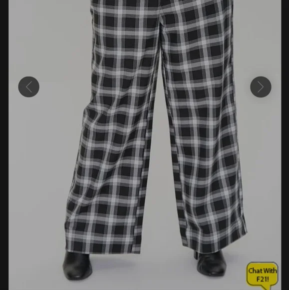 NWT Forever 21 Plus: Wide Leg Pants - Picture 2 of 7